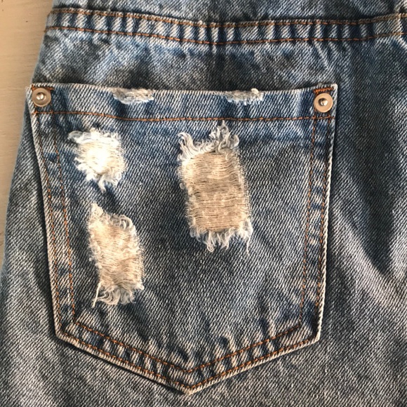 Stagecoach Denim shorts with plaid pockets - Picture 6 of 7